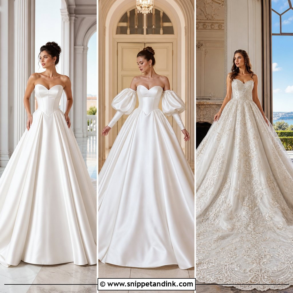 20 Big Wedding Dresses Ball Gown Long Train Styles to Wow