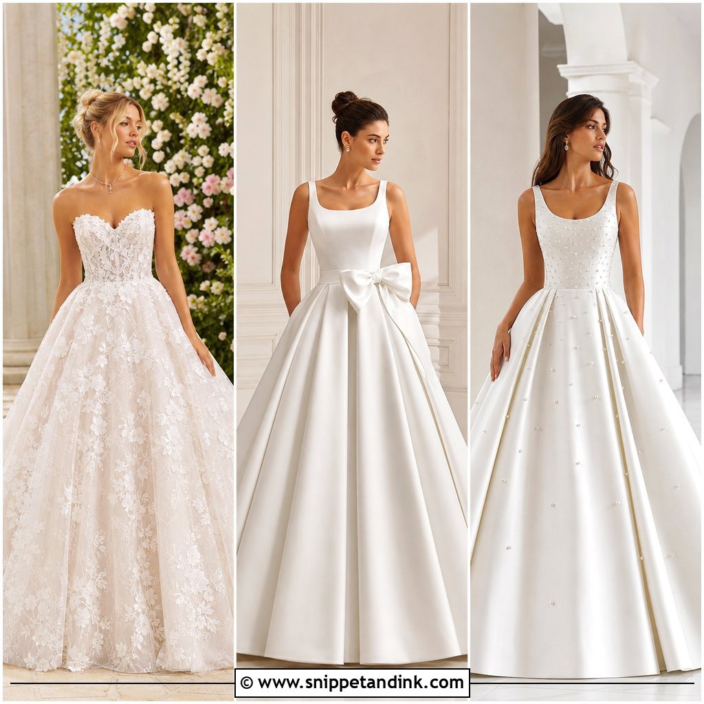 20 Big Wedding Dresses Ball Gown Princesses: Regal Bridal Looks