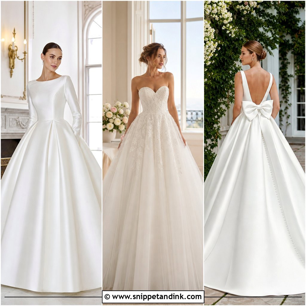 20 Big Wedding Dresses Ball Gown Regal Styles for Modern Brides