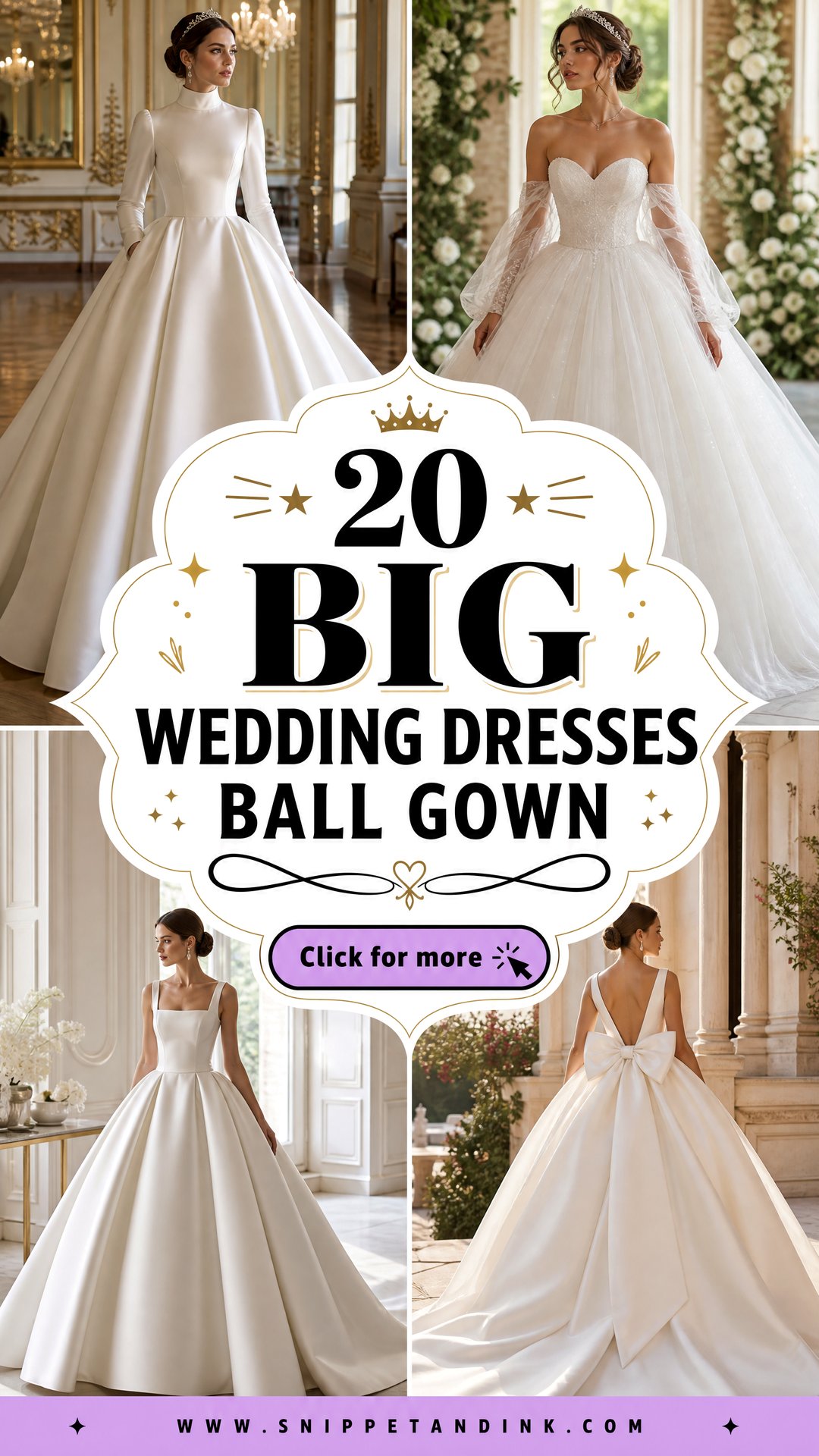 20 Big Wedding Dresses Ball Gown Regal Styles for Modern Brides - 20 Big Wedding Dresses Ball Gown: Regal Styles for Modern Brides