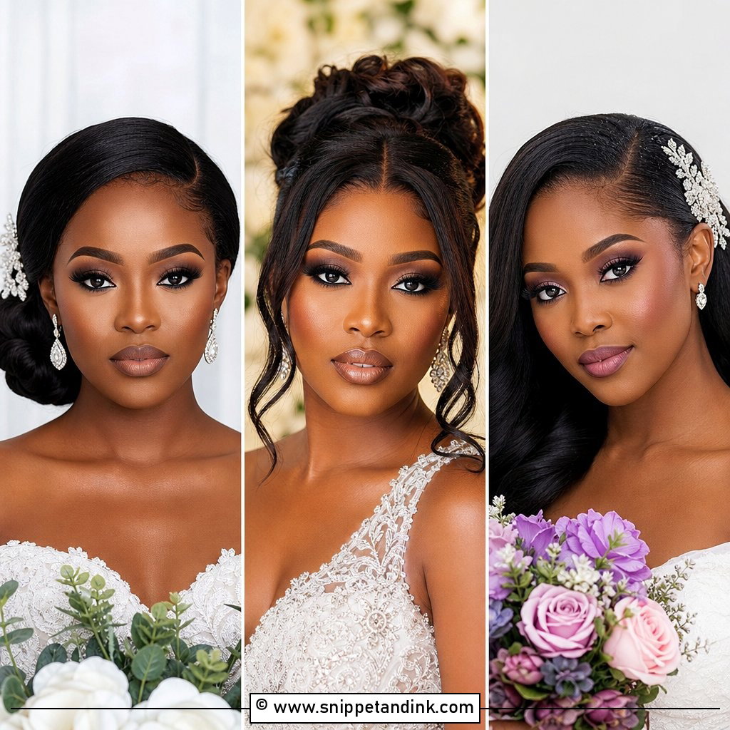 20 Black Bridal Makeup Dark Skin Natural Looks Glow Tips