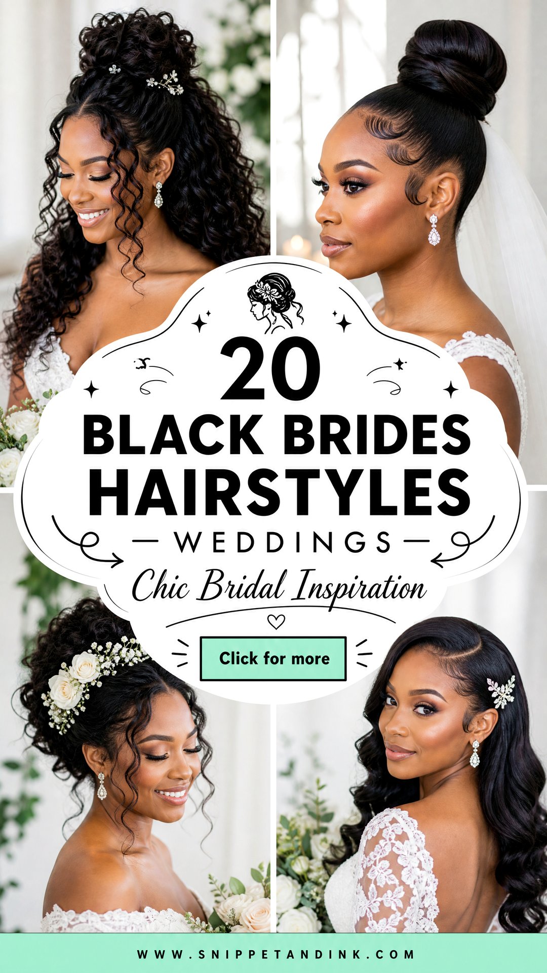 20 Black Brides Hairstyles Weddings for Chic Inspiration - 20 Black Brides Hairstyles Weddings for Chic Inspiration
