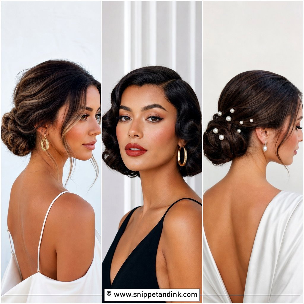 20 Black Tie Wedding Guest Hair Ideas for Formal Glam