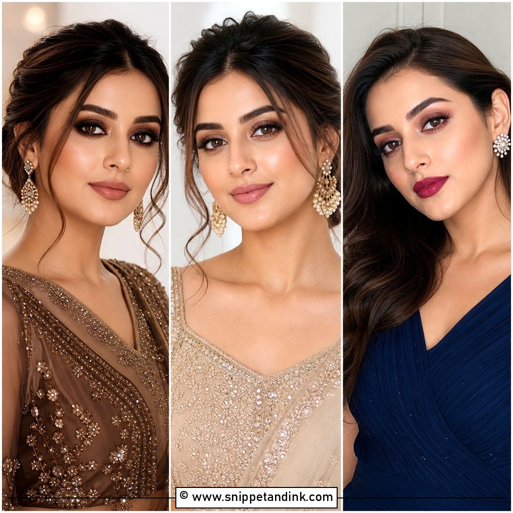20 Black Tie Wedding Guest Makeup Ideas for Chic Nights