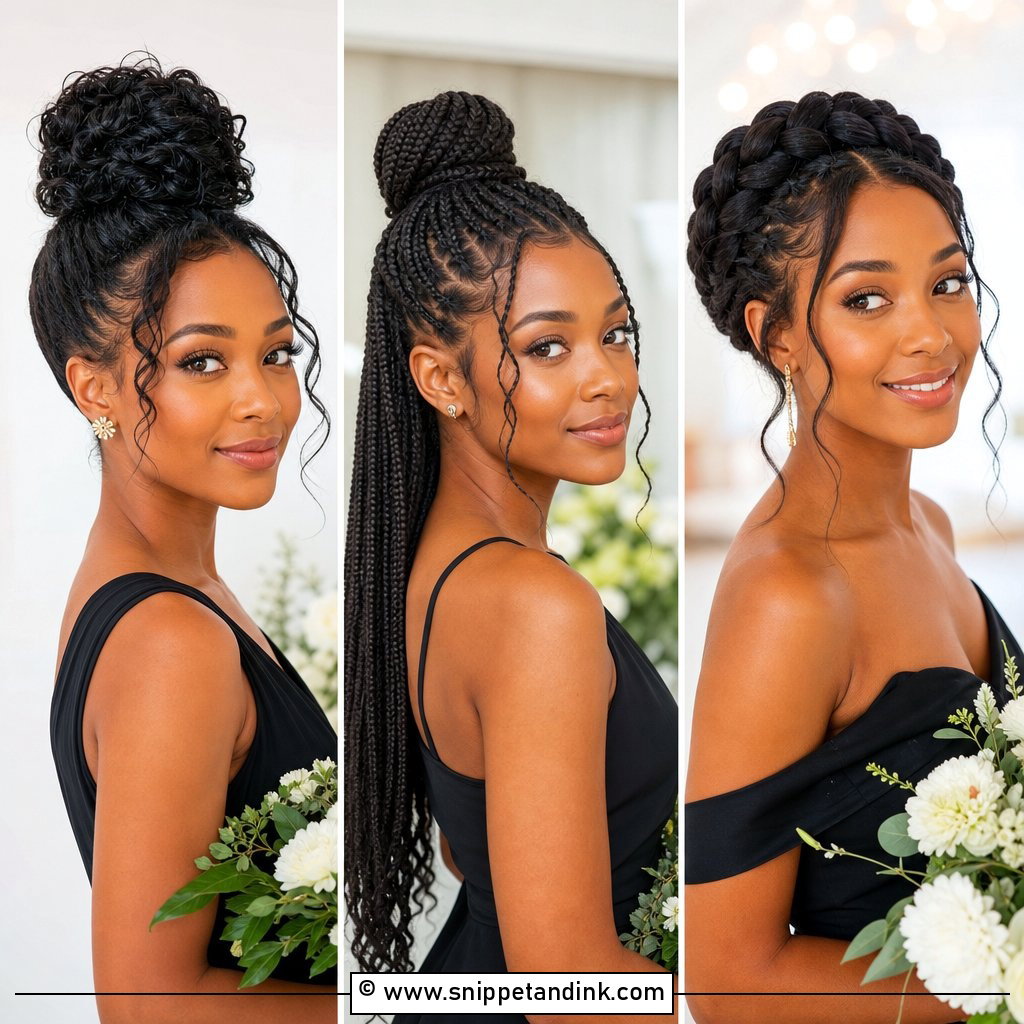 20 Black Wedding Hairstyles Bridesmaid Elegant Looks