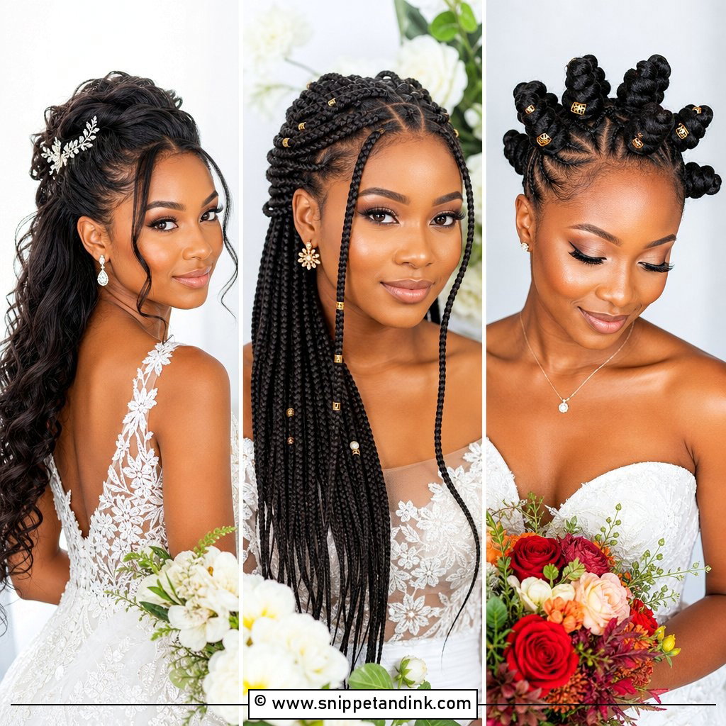 20 Black Wedding Hairstyles for Bridesmaids Chic Ideas