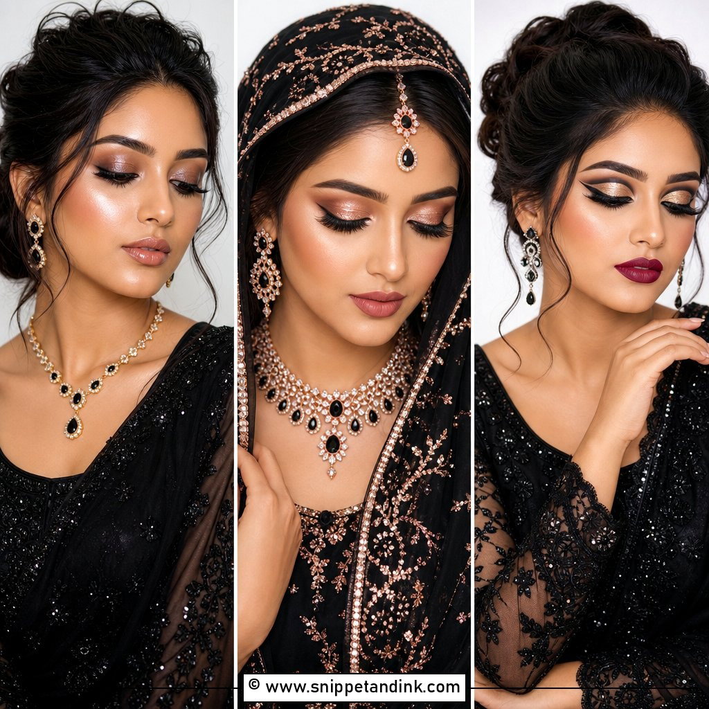 20 Black Wedding Makeup Dark Skin Girl Ideas for a Luxe Glow