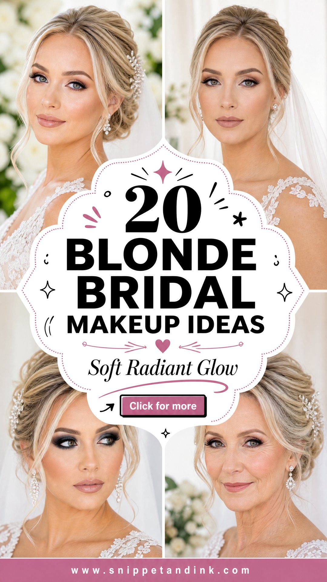20 Blonde Bridal Makeup Ideas for a Soft Radiant Glow - 20 Blonde Bridal Makeup Ideas for a Soft Radiant Glow