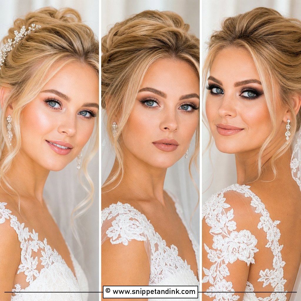 20 Blonde Bridal Makeup Ideas for a Soft Radiant Glow