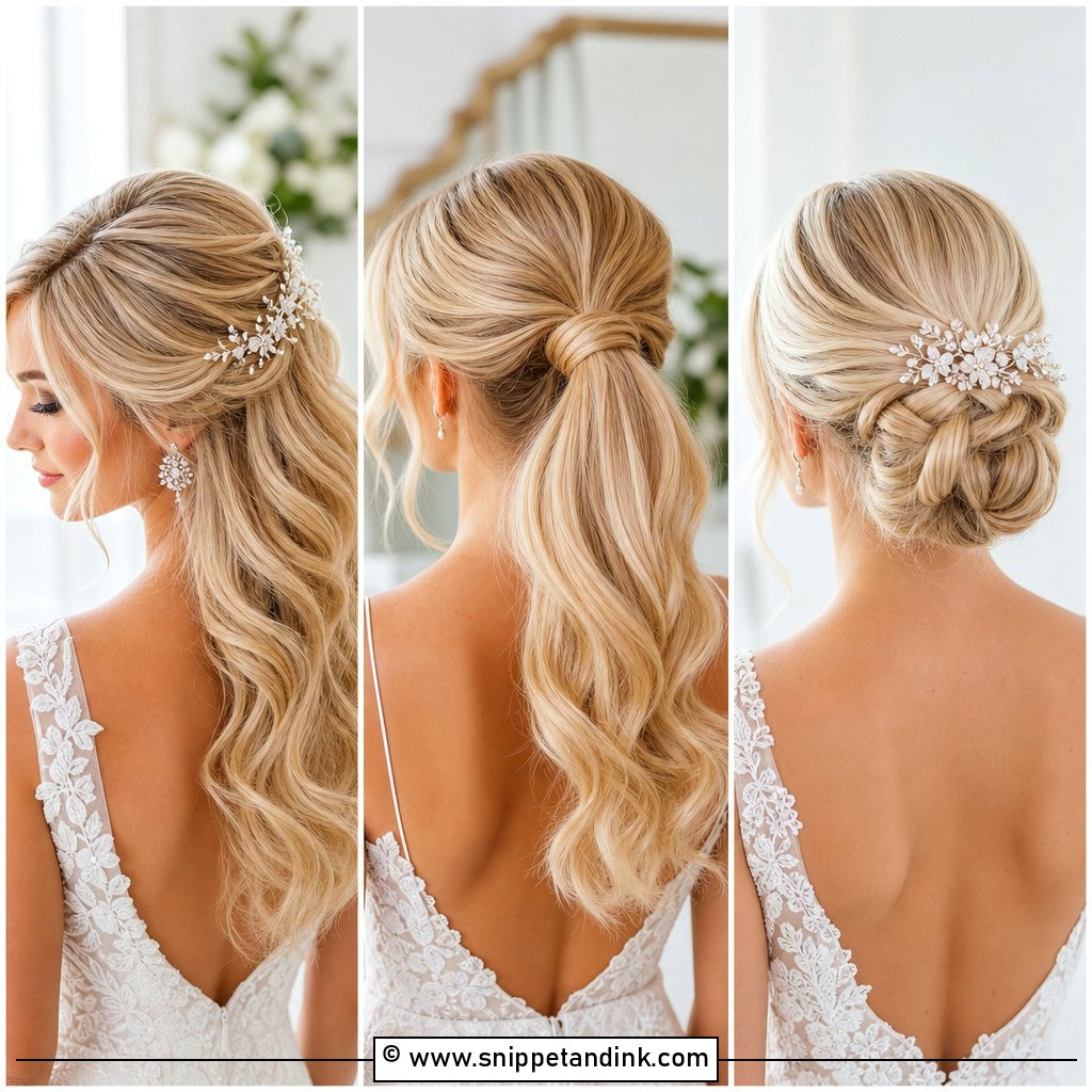 20 Blonde Hair Wedding Hairstyles for Radiant Brides