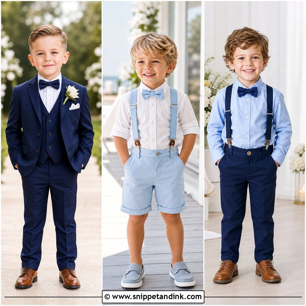 20 Blue Ring Bearer Outfit Ideas for Your Little Gentleman