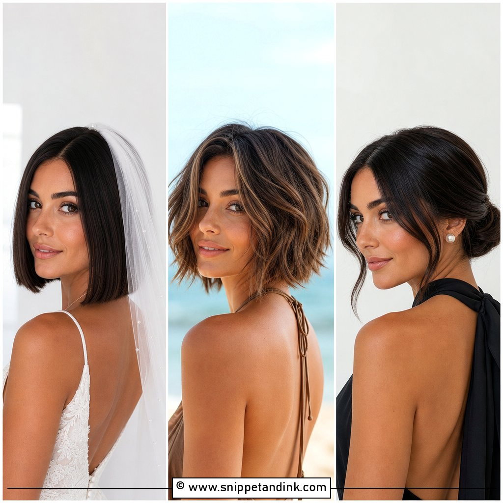 20 Bob Bridal Hair Ideas for Chic Short-Hair Brides Today