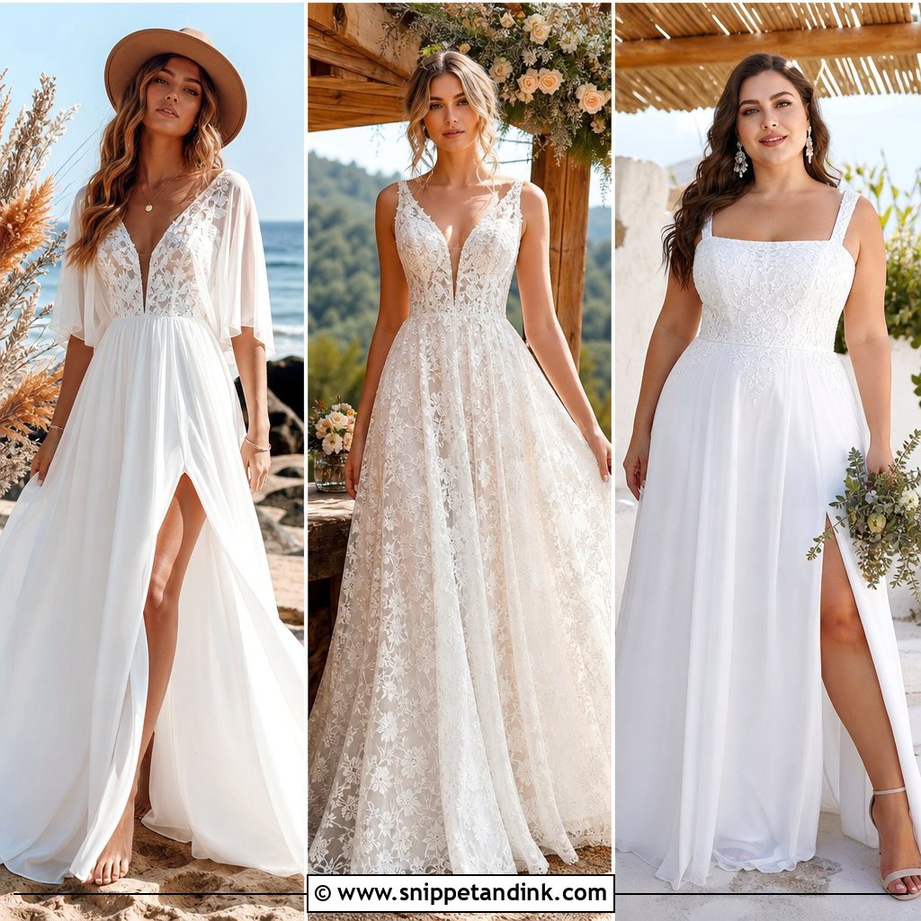 20 Boho Chic Wedding Dresses for Free-Spirited Brides