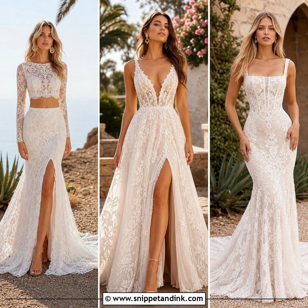 20 Boho Glam Wedding Dress Ideas for a Luxe Bridal Look