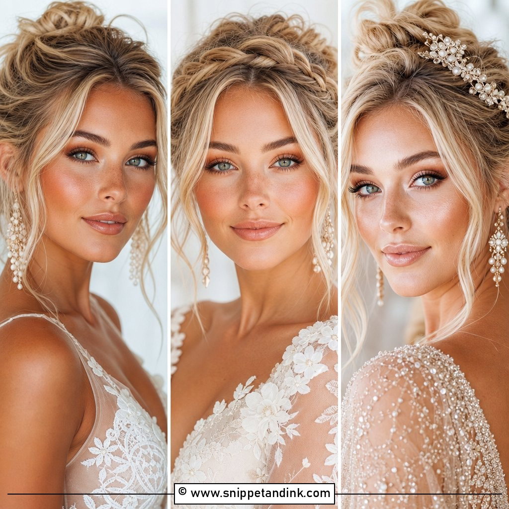 20 Boho Wedding Makeup Blonde Ideas for Radiant Brides