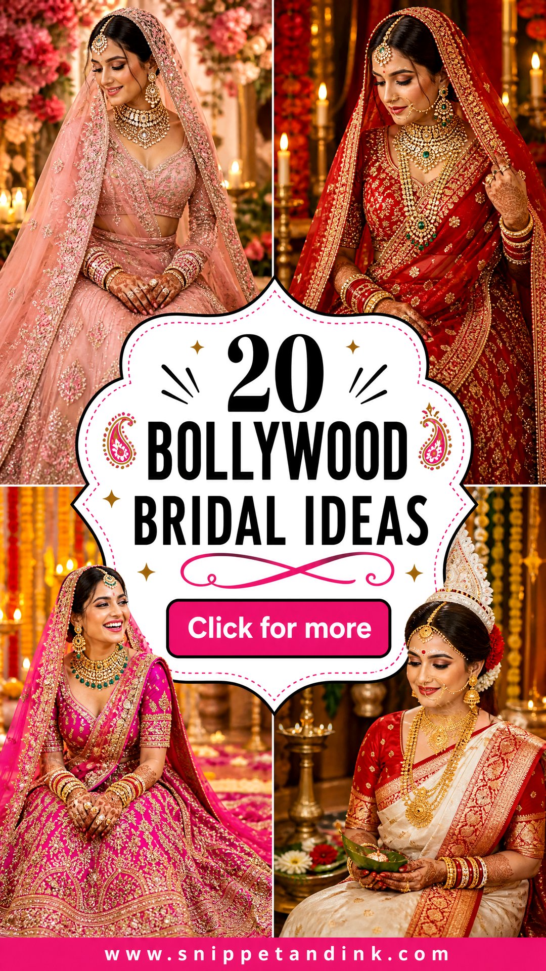 20 Bollywood Bridal Ideas for a Vibrant Modern Celebration - 20 Bollywood Bridal Ideas for a Vibrant Modern Celebration