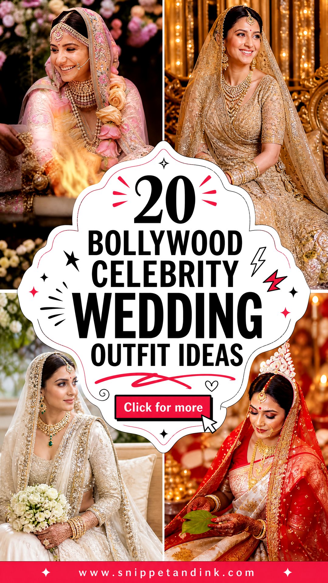 20 Bollywood Celebrity Wedding Outfit Ideas for Star-Style Glam - 20 Bollywood Celebrity Wedding Outfit Ideas for Star-Style Glam