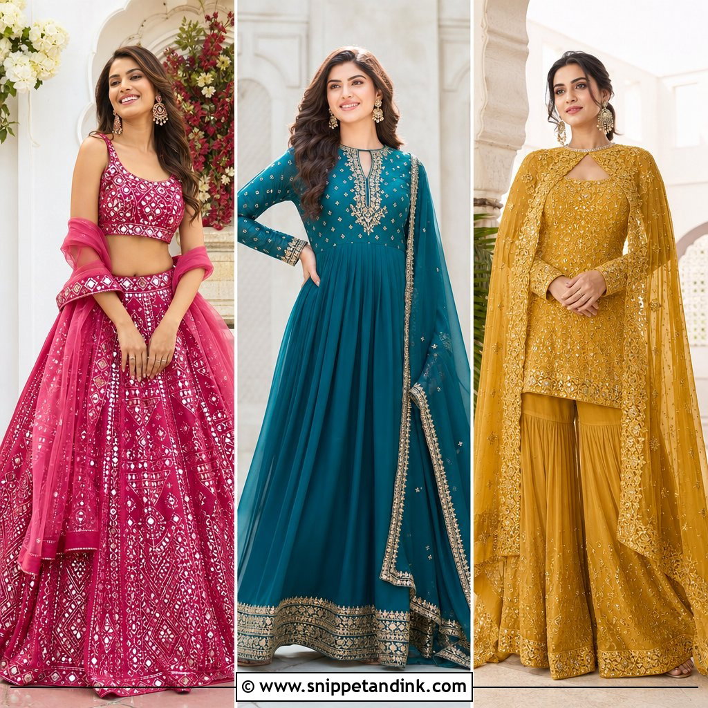20 Bollywood Wedding Outfit Ideas: Glamorous Modern Guest Looks