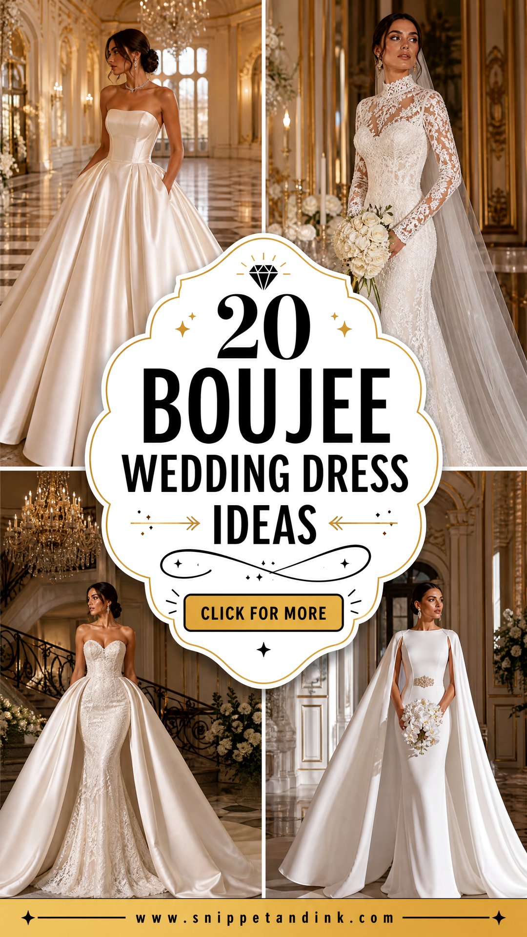 20 Boujee Wedding Dress Ideas for a Luxe Statement Look - 20 Boujee Wedding Dress Ideas for a Luxe Statement Look