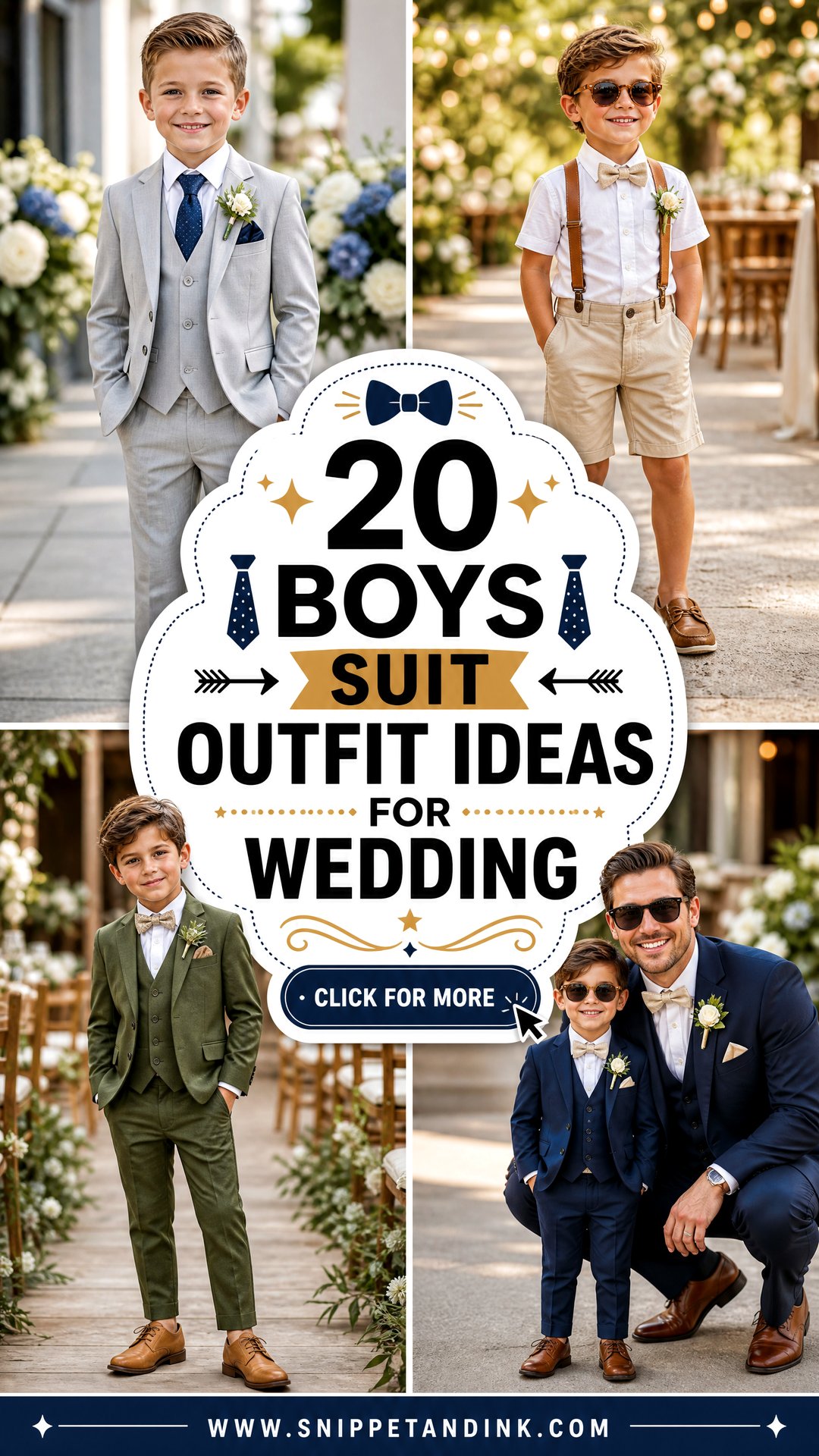 20 Boys Suit Outfit Ideas for Wedding Smart Looks for Kids - 20 Boys Suit Outfit Ideas for Wedding: Smart Looks for Kids