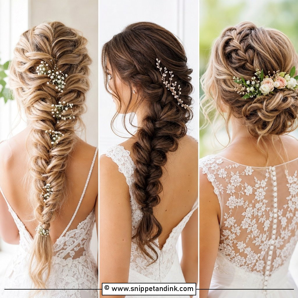 20 Braided Hair for Wedding Ideas for a Romantic Look