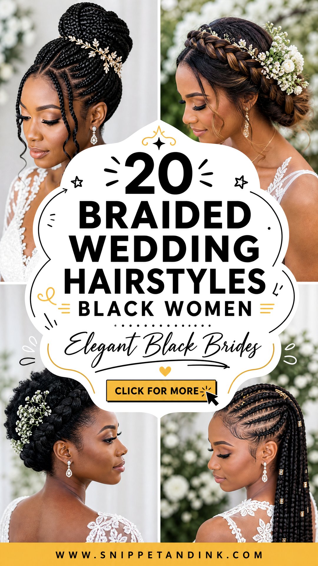 20 Braided Wedding Hairstyles Black Women Elegant Looks - 20 Braided Wedding Hairstyles Black Women: Elegant Looks