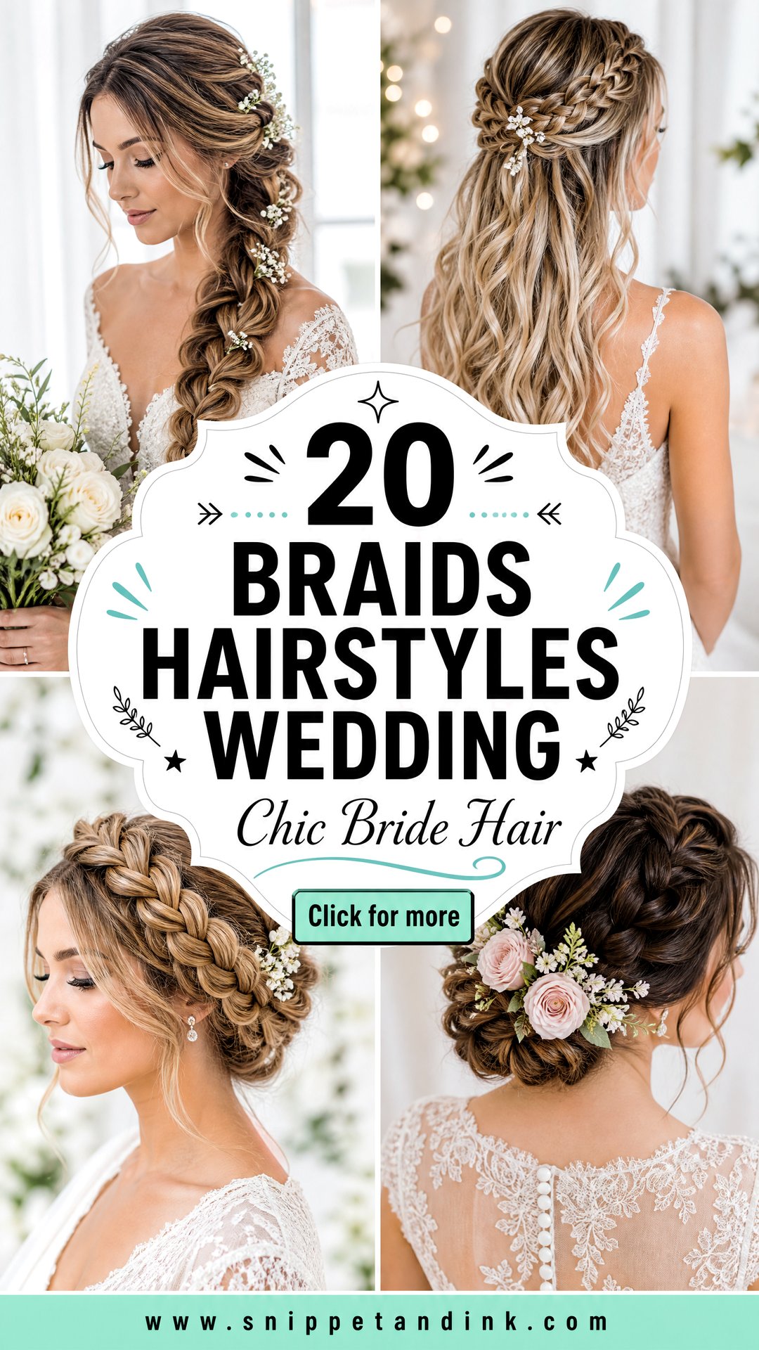 20 Braids Hairstyles Wedding Chic Looks for Every Bride - 20 Braids Hairstyles Wedding: Chic Looks for Every Bride
