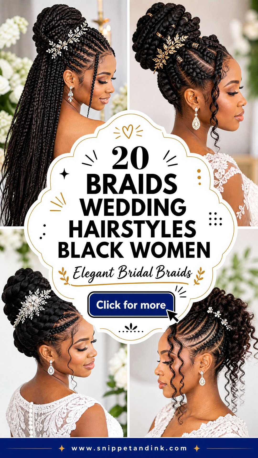 20 Braids Wedding Hairstyles Black Women Elegant Ideas - 20 Braids Wedding Hairstyles Black Women: Elegant Ideas