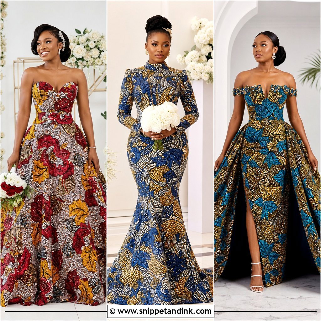 20 Bridal Ankara Dresses for a Bold, Beautiful Wedding