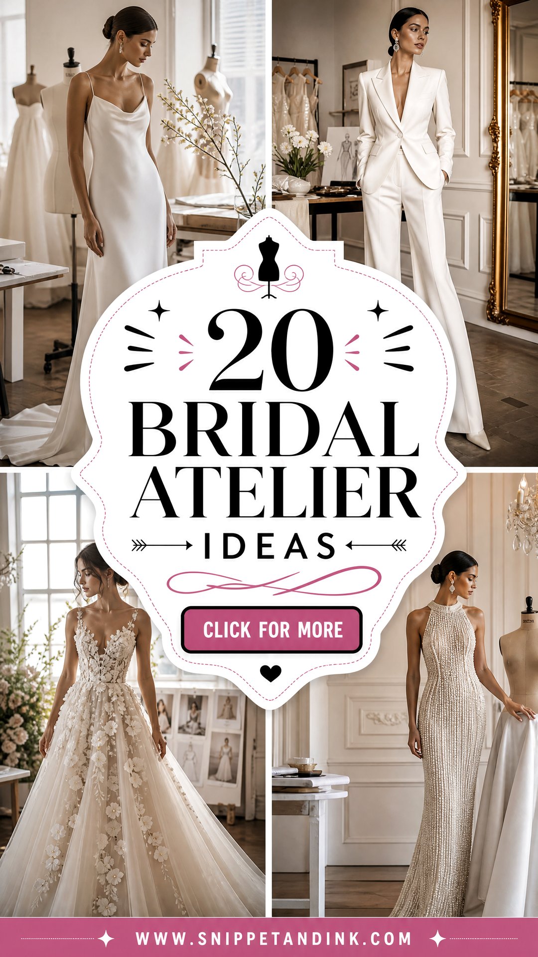 20 Bridal Atelier Ideas for a Dreamy Bespoke Experience - 20 Bridal Atelier Ideas for a Dreamy Bespoke Experience