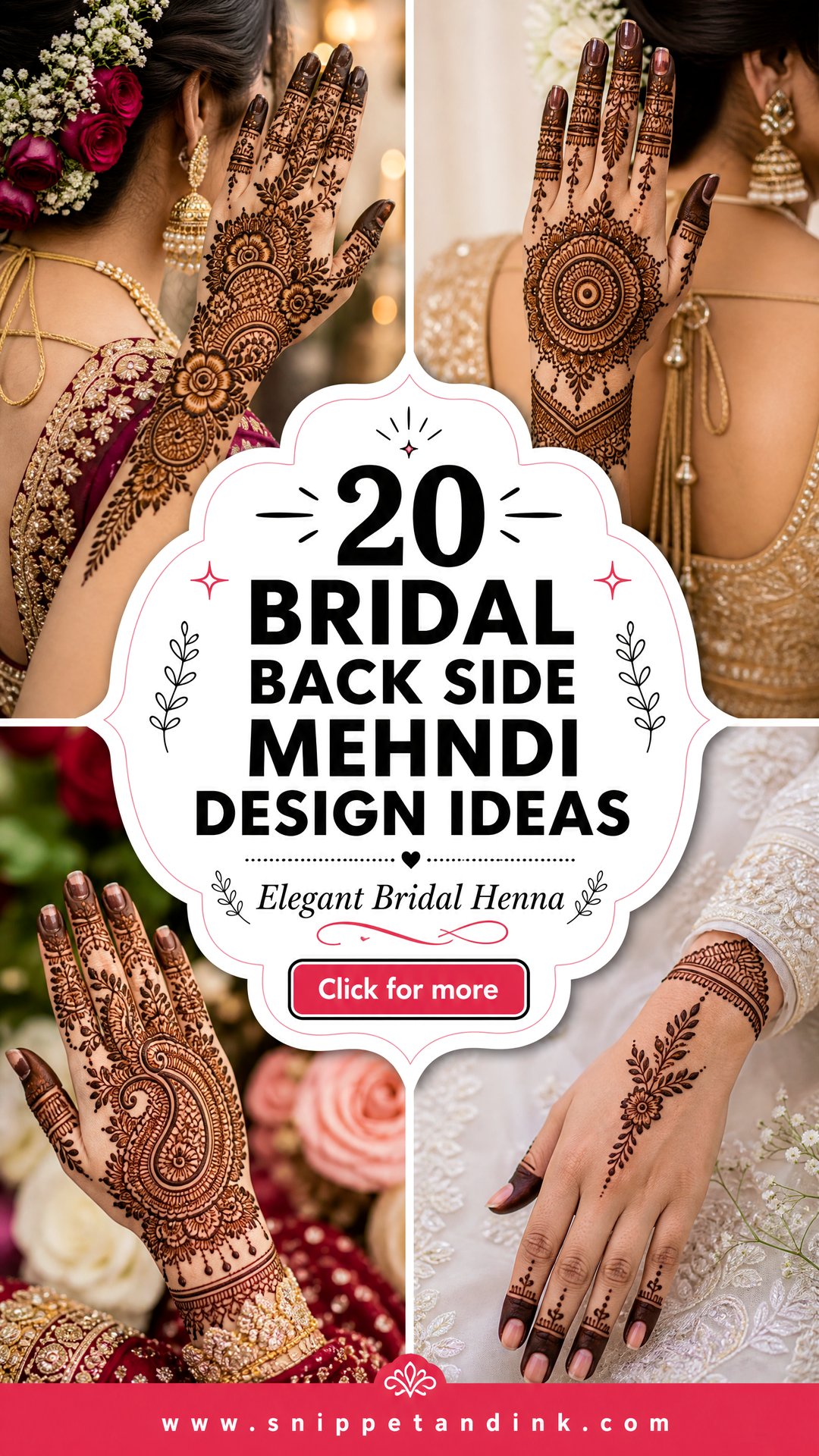20 Bridal Back Side Mehndi Design Ideas Elegant Picks - 20 Bridal Back Side Mehndi Design Ideas: Elegant Picks