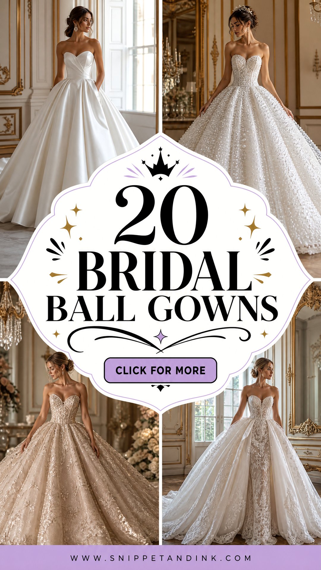 20 Bridal Ball Gowns That Deliver Timeless Wedding Drama - 20 Bridal Ball Gowns That Deliver Timeless Wedding Drama