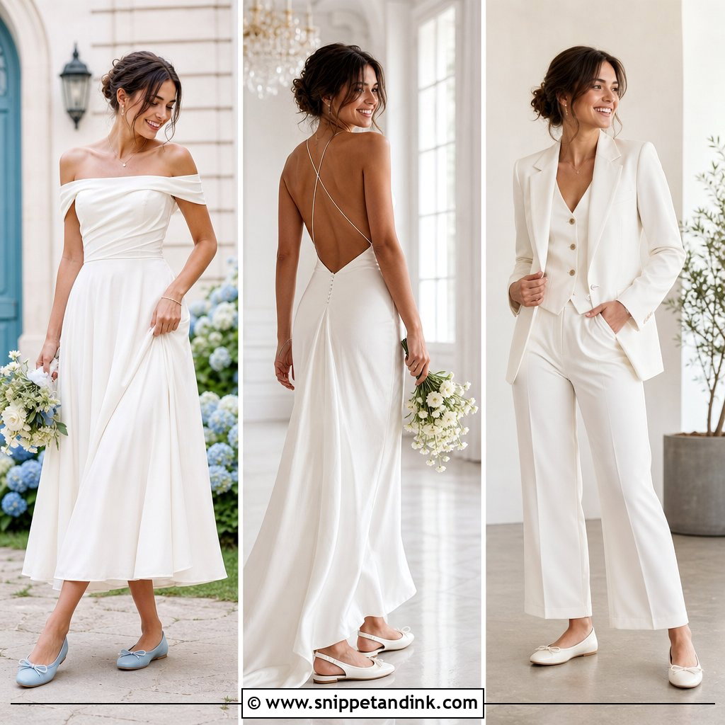 20 Bridal Ballet Flats Ideas: Elegant Shoes for All-Day Comfort