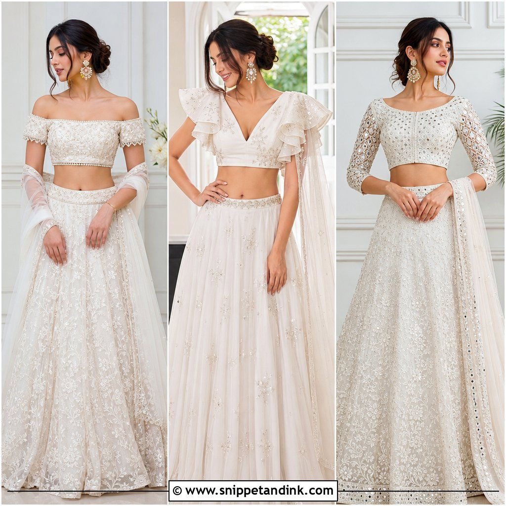 20 Bridal Blouse Sleeve Designs for an Elegant Saree Look