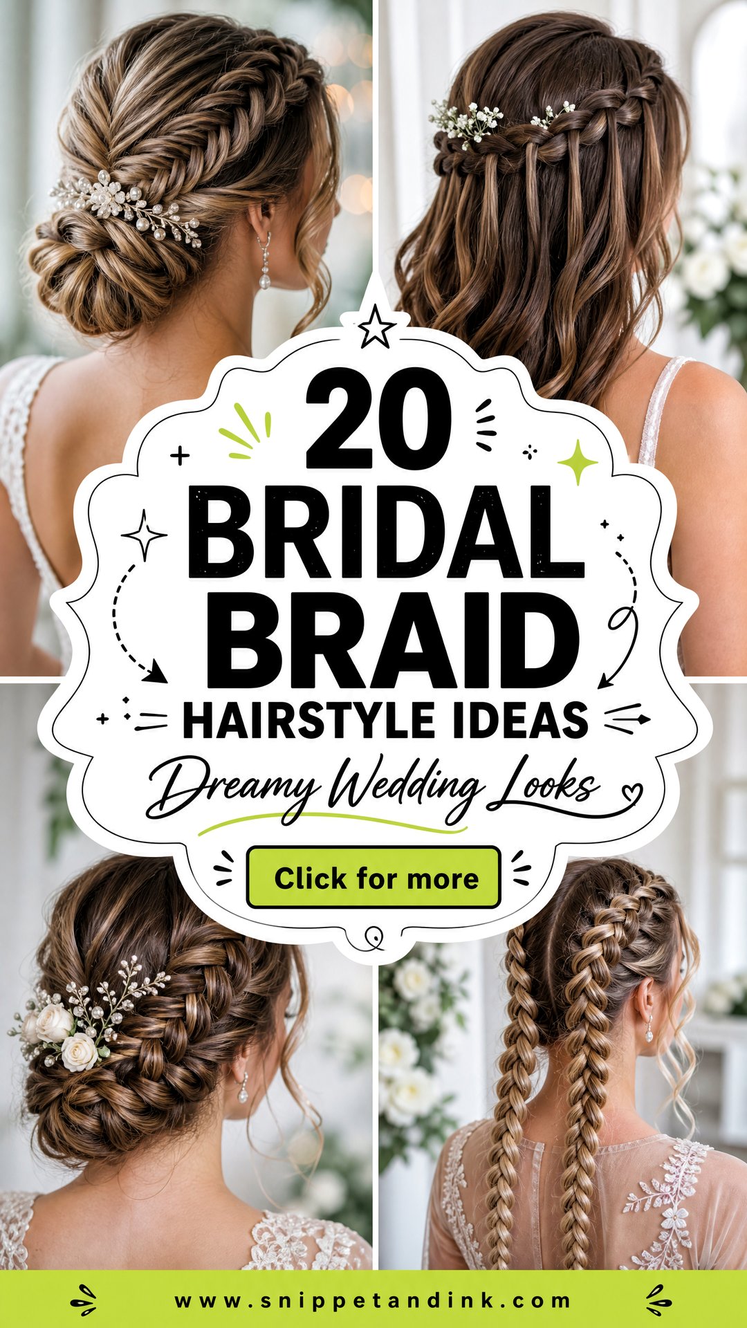 20 Bridal Braid Hairstyle Ideas Dreamy Wedding Looks - 20 Bridal Braid Hairstyle Ideas: Dreamy Wedding Looks