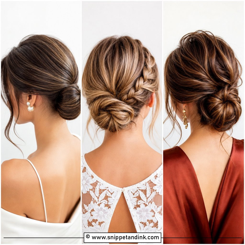 20 Bridal Chignon Ideas for Timeless Wedding Elegance