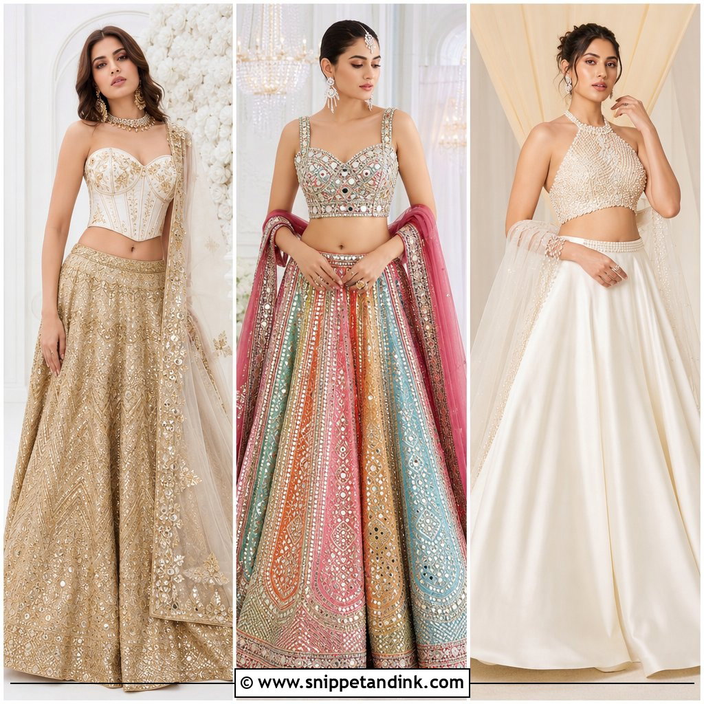 20 Bridal Choli Designs for a Striking Traditional Look