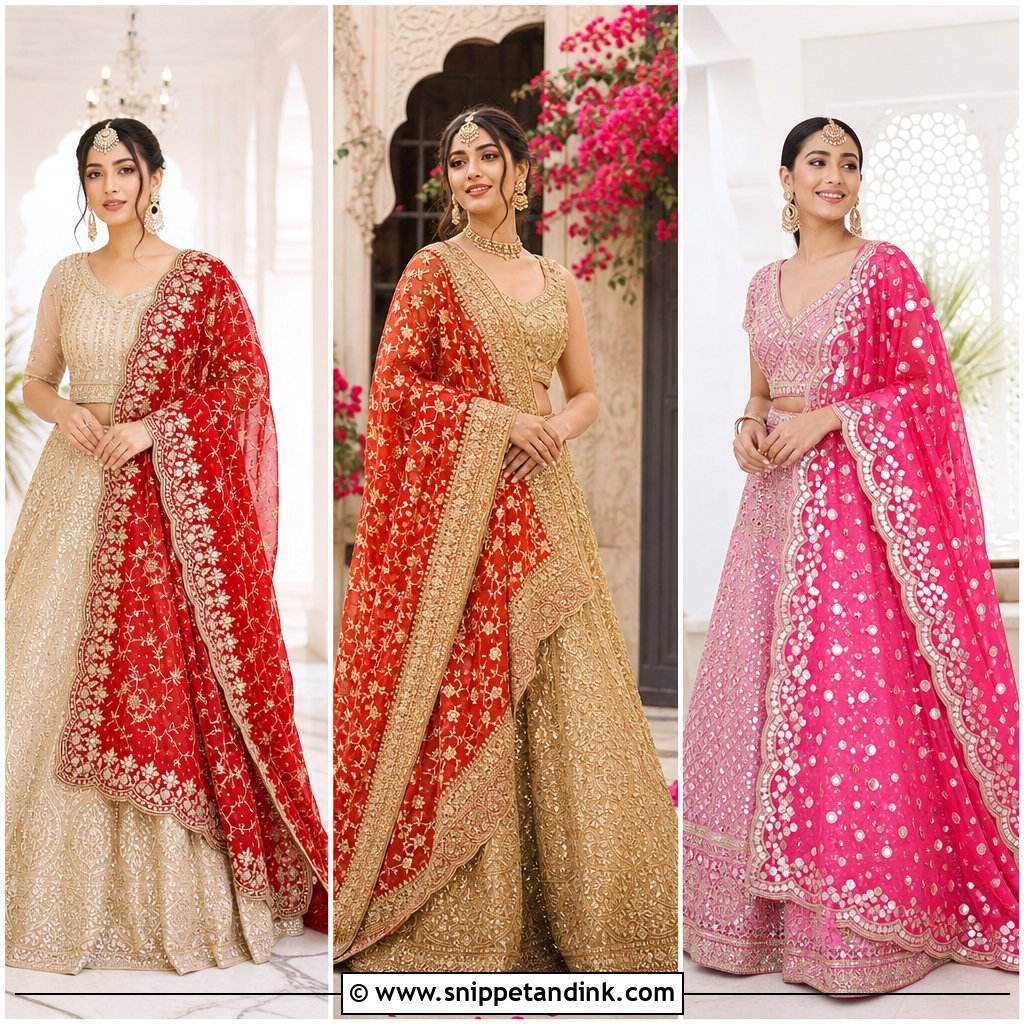 20 Bridal Chunri Dupatta Ideas for a Regal Wedding Look