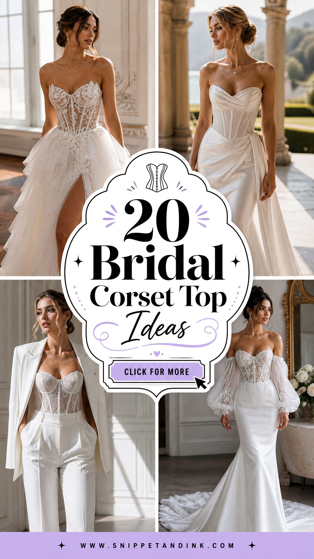 20 Bridal Corset Top Ideas Stunning Looks for Modern Brides - 20 Bridal Corset Top Ideas: Stunning Looks for Modern Brides
