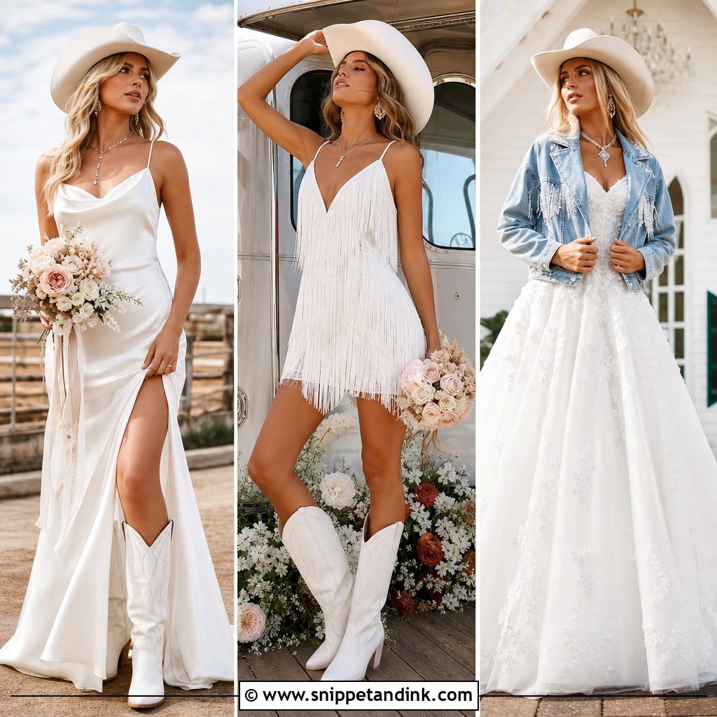 20 Bridal Cowgirl Ideas for a Chic Western Bridal Celebration