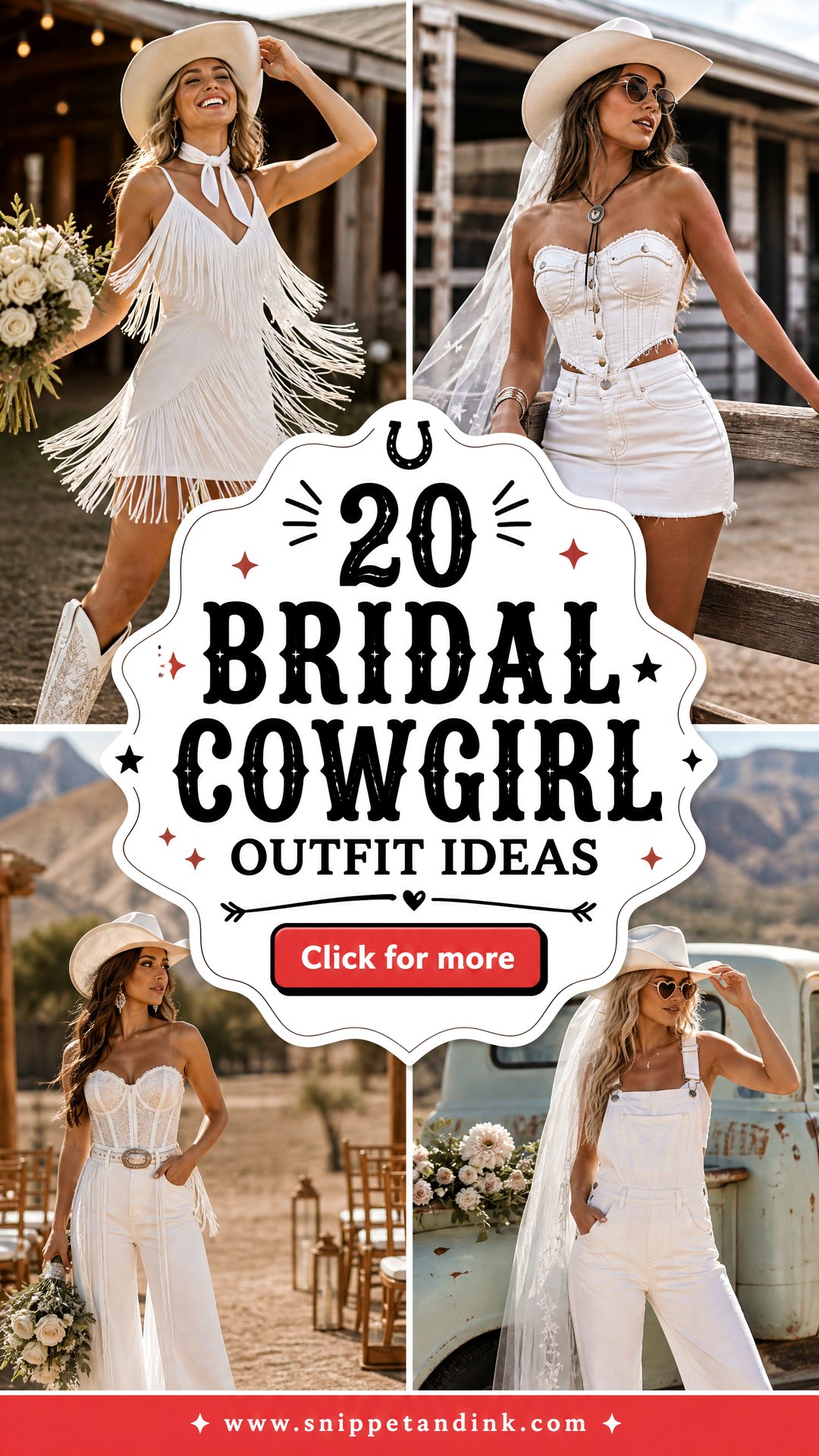 20 Bridal Cowgirl Outfit Ideas for a Trendy Western Look - 20 Bridal Cowgirl Outfit Ideas for a Trendy Western Look