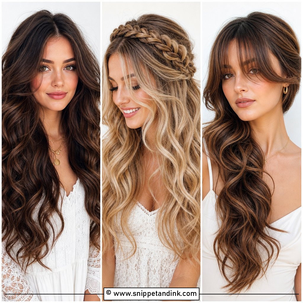20 Bridal Curls Down for Soft Romantic Wedding Hair