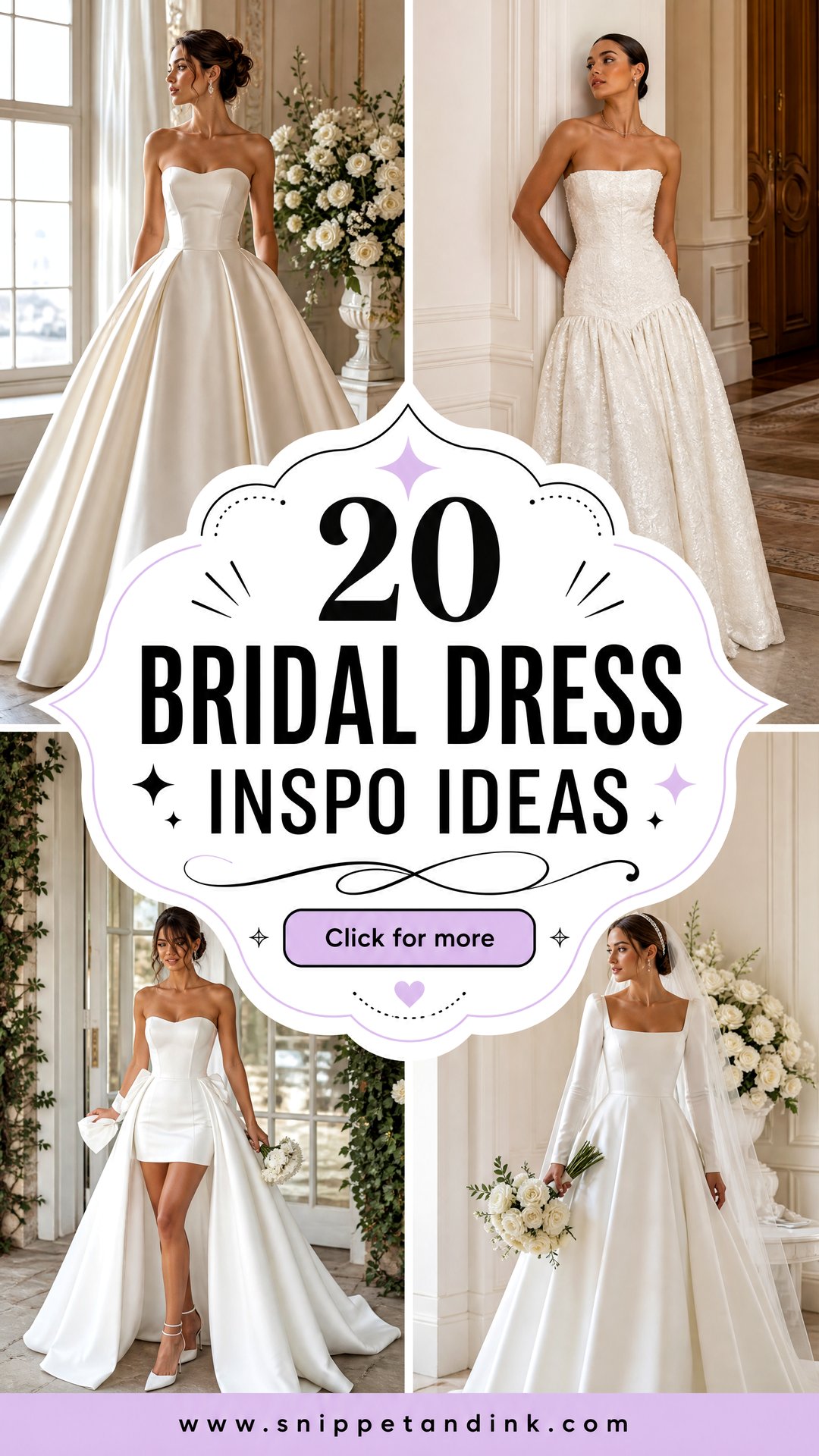 20 Bridal Dress Inspo Ideas for Your Unforgettable Wedding Look - 20 Bridal Dress Inspo Ideas for Your Unforgettable Wedding Look