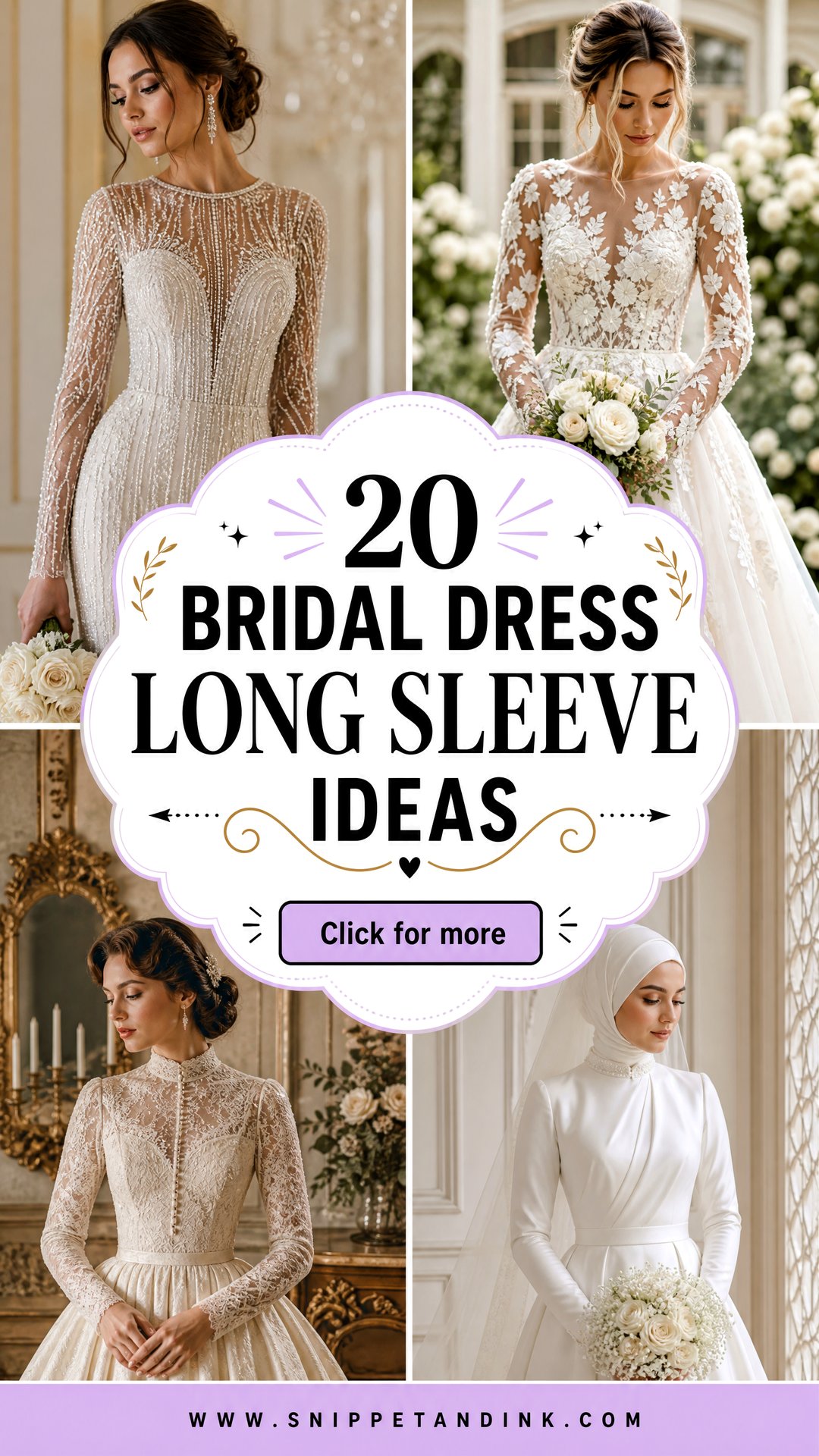 20 Bridal Dress Long Sleeve Ideas for Timeless Elegance - 20 Bridal Dress Long Sleeve Ideas for Timeless Elegance