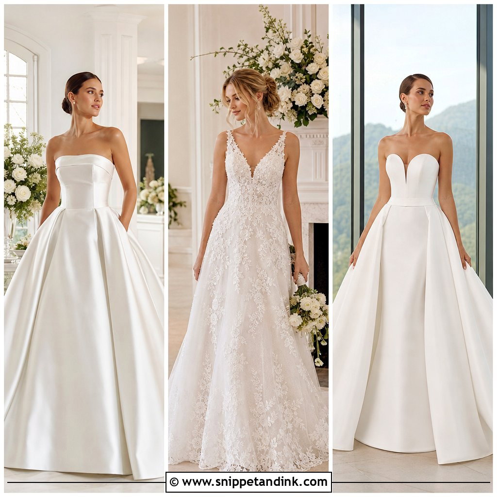 20 Bridal Dresses Ideas for Every Style and Wedding Season