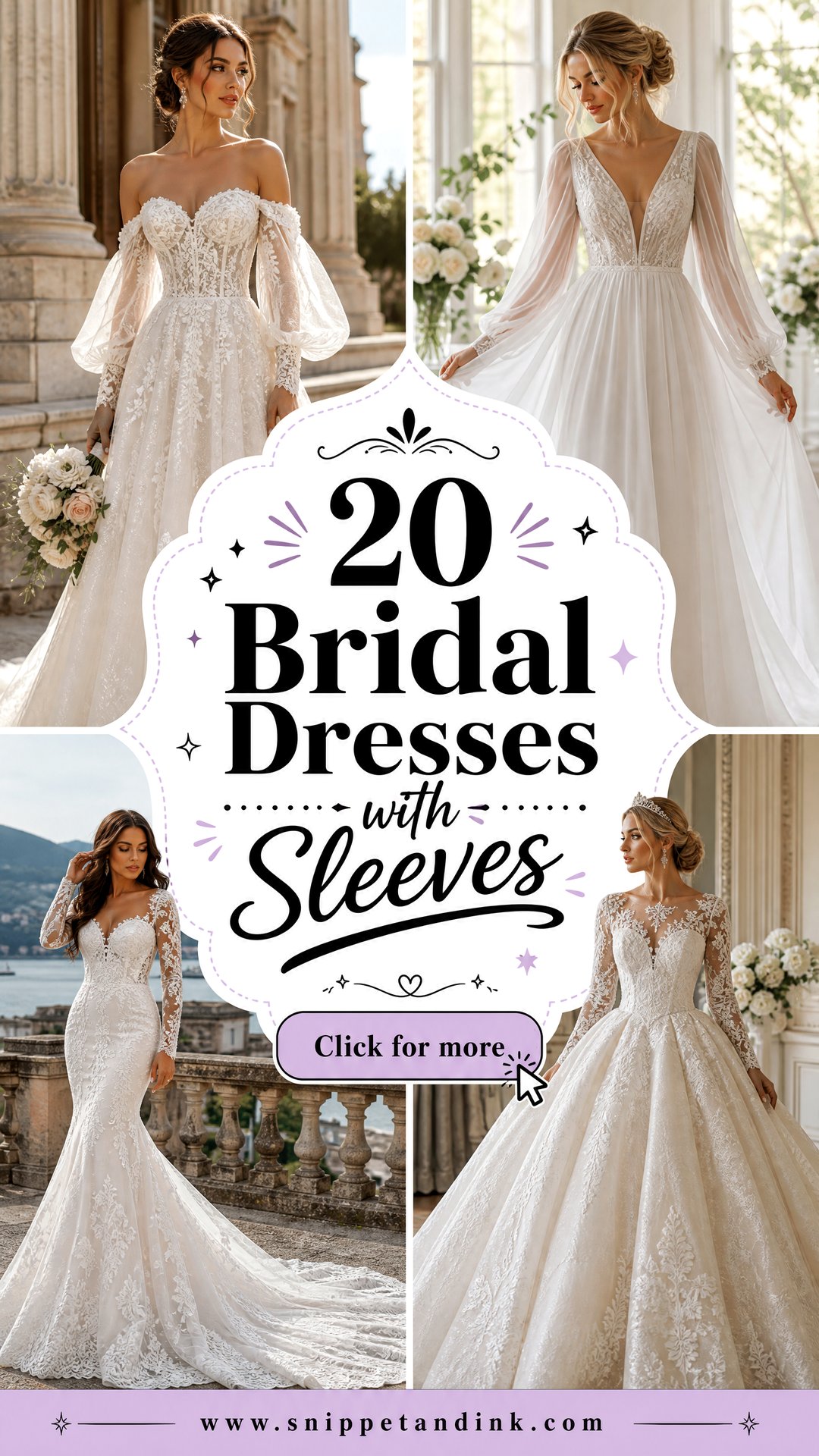 20 Bridal Dresses with Sleeves Elegant Styles for Every Season - 20 Bridal Dresses with Sleeves: Elegant Styles for Every Season