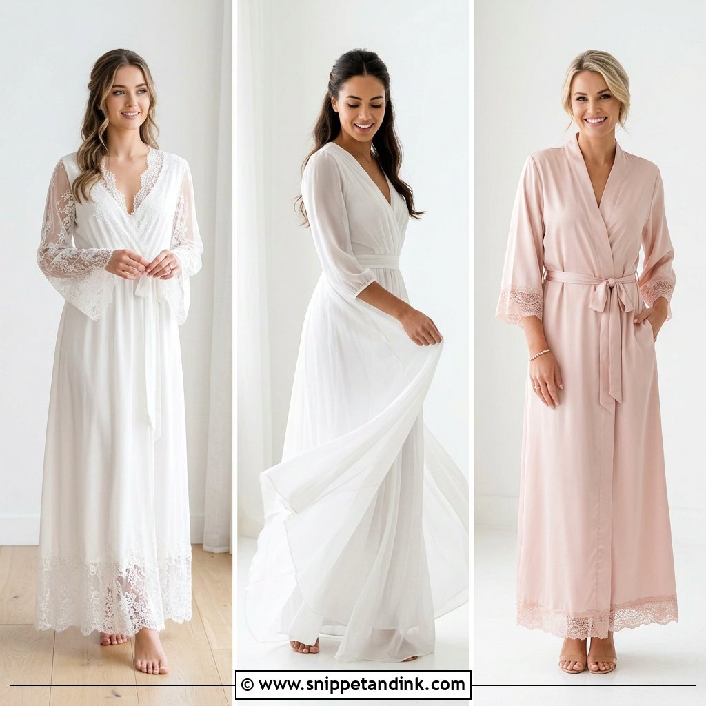 20 Bridal Dressing Gown Ideas for a Luxe Wedding Morning