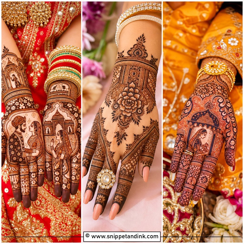 20 Bridal Dulhan Mehndi Designs for a Traditional Glow