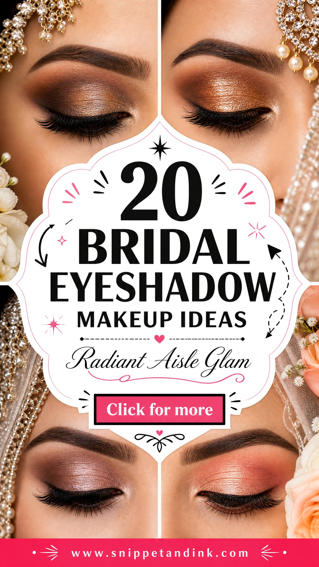 20 Bridal Eyeshadow Makeup Ideas for a Radiant Aisle Look - 20 Bridal Eyeshadow Makeup Ideas for a Radiant Aisle Look