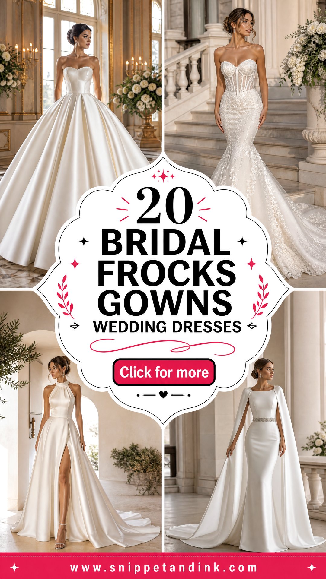 20 Bridal Frocks Gowns Wedding Dresses for Every Modern Bride - 20 Bridal Frocks Gowns Wedding Dresses for Every Modern Bride